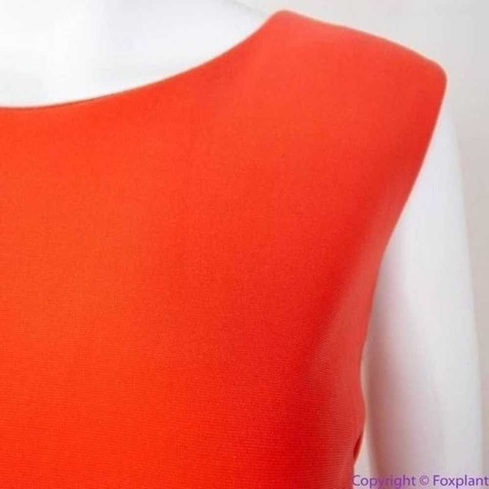 Lauren Ralph Lauren orange red sleeveless fit and… - image 8