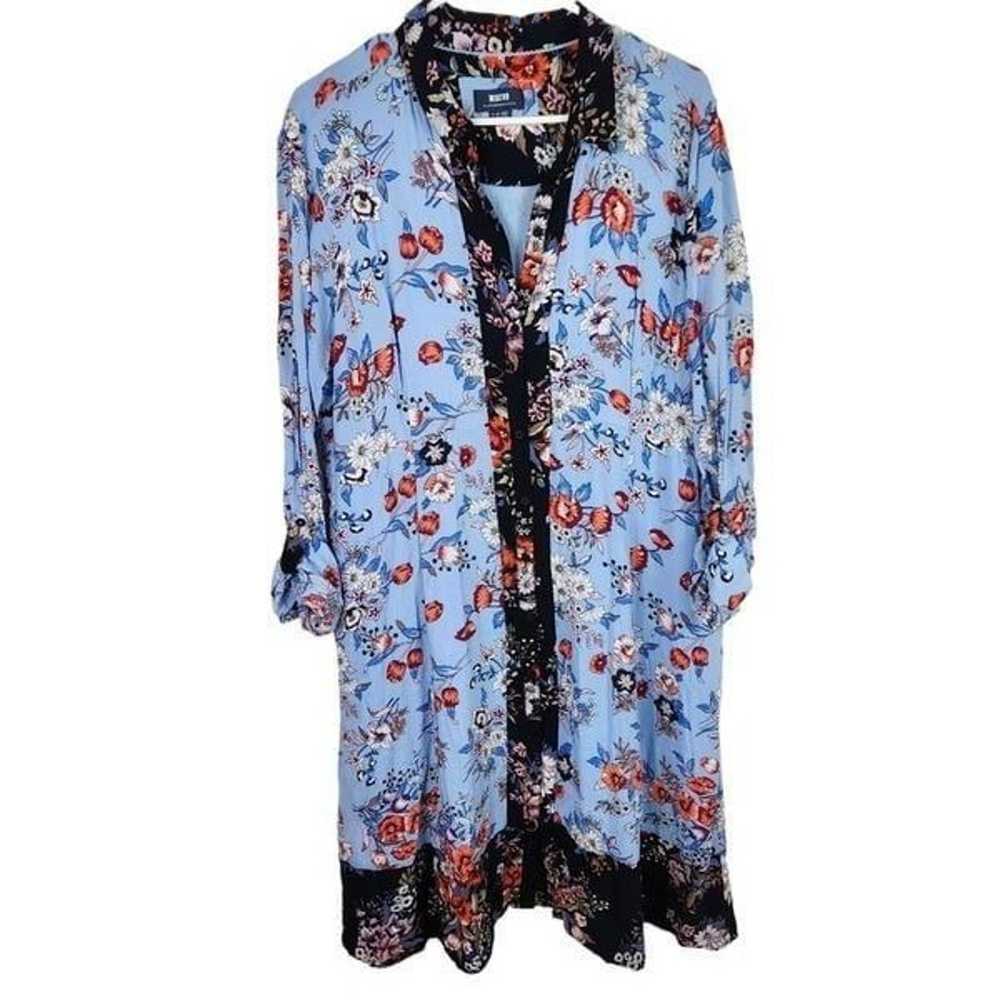 Anthropologie Maeve Leyster Floral Long Sleeve Co… - image 4