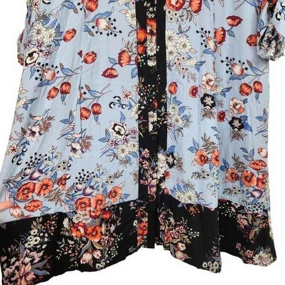 Anthropologie Maeve Leyster Floral Long Sleeve Co… - image 7