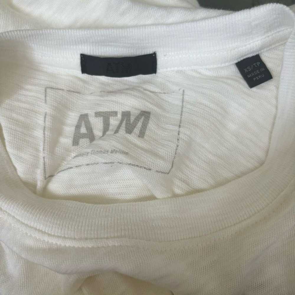 ATM Slub Jersey Knit Muscle Tank Maxi Dress Antho… - image 6