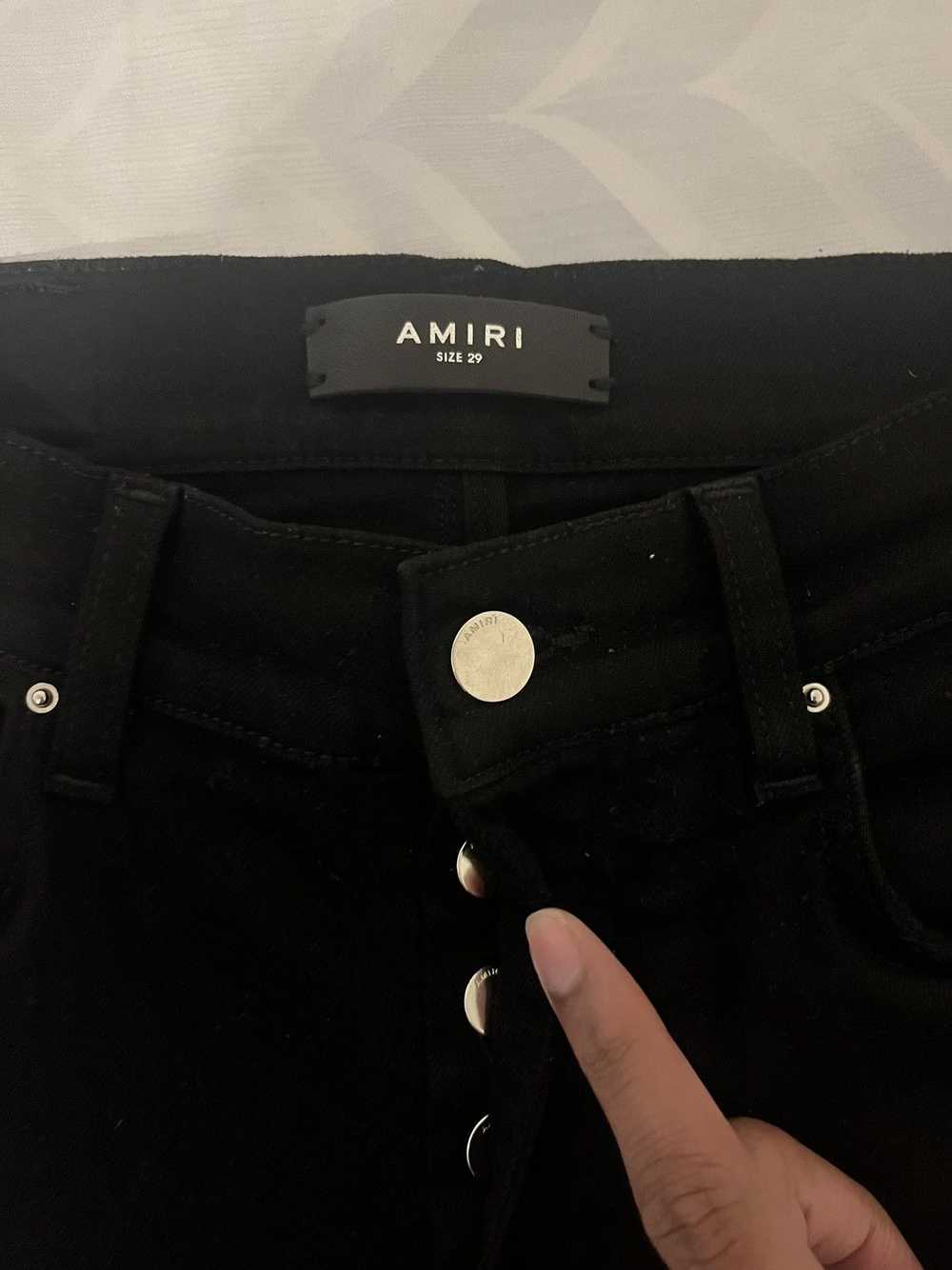 Amiri Amiri Mx1 Brown Patch Jeans - image 3