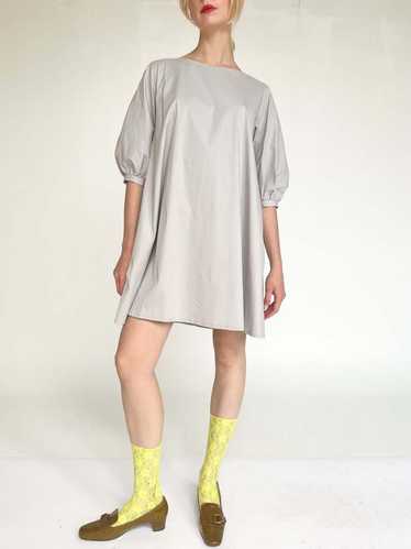 Prada Puff Sleeve Dress - Gray