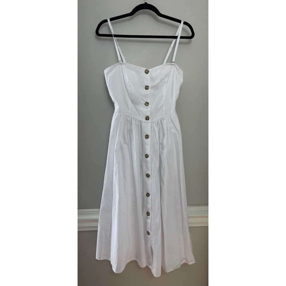 NWOT Free People Perfect Peach White Poplin Butto… - image 2