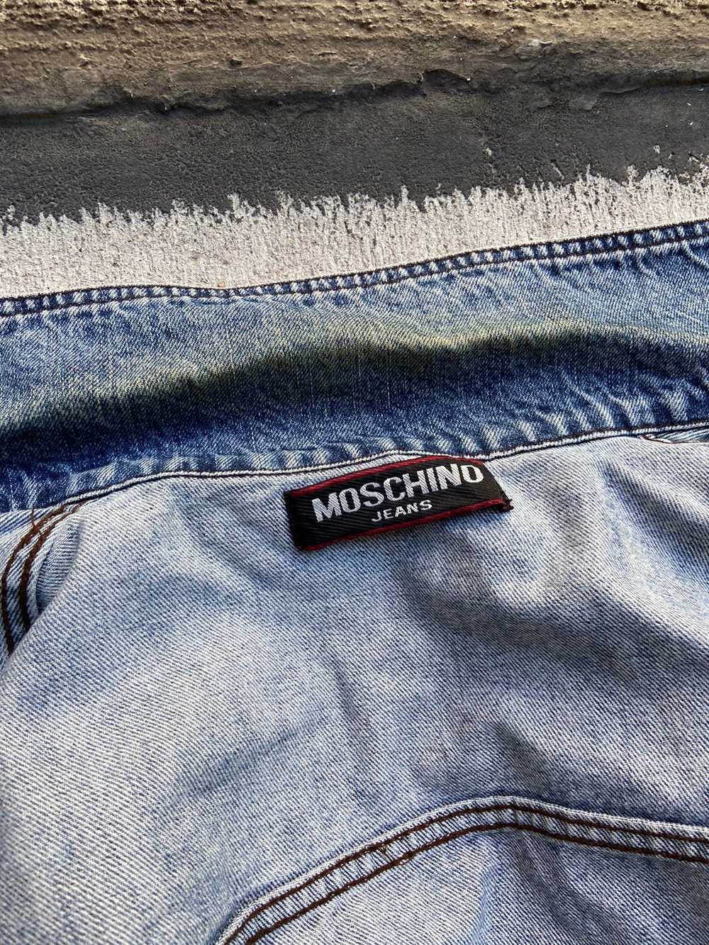 Moschino × Vintage Vintage Moschino Jeans Blue De… - image 4