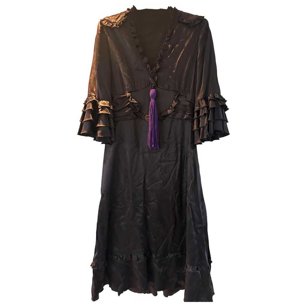 Maurizio Pecoraro Silk mid-length dress - image 1