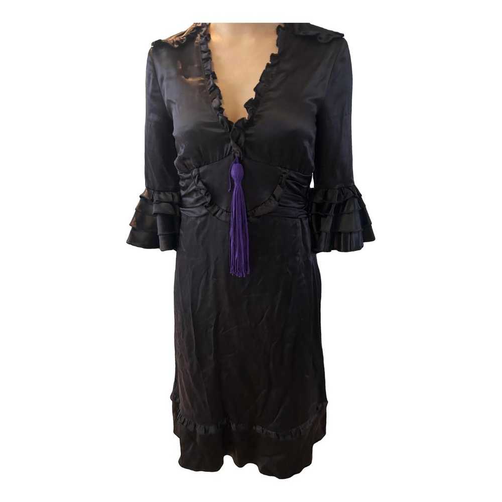 Maurizio Pecoraro Silk mid-length dress - image 2