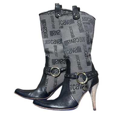 Just Cavalli Cloth western boots - image 1