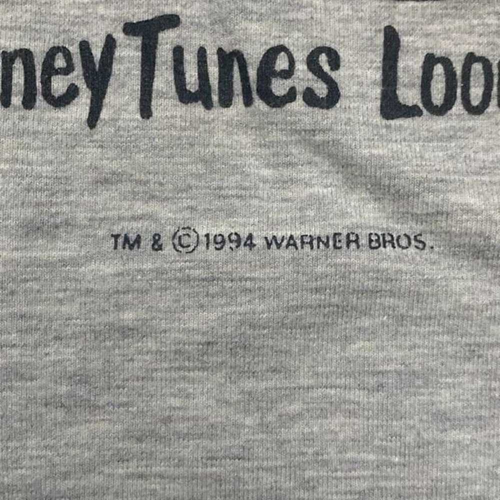 Vintage Rare 1994 Looney Tunes Bodysuit Short One… - image 3