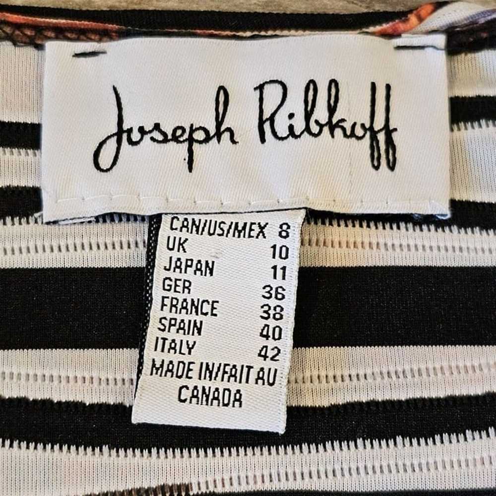 Joseph Ribkoff Rainbow Faux Wrap Bodycon Dress mu… - image 8