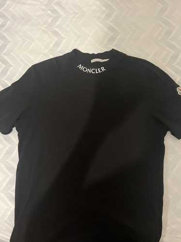 Moncler Moncler Collar Logo T- Shirt Black