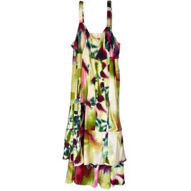 Anthropologie 26W Tiered Watercolor Floral Cutout 