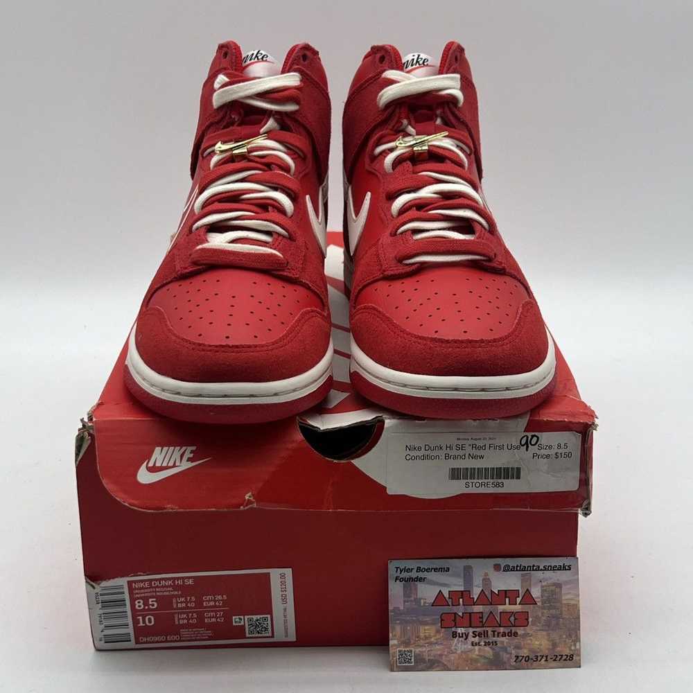 Nike Nike dunk high first use pack university red - image 2