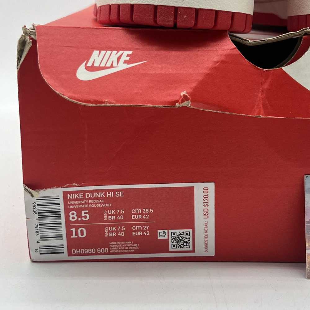 Nike Nike dunk high first use pack university red - image 6