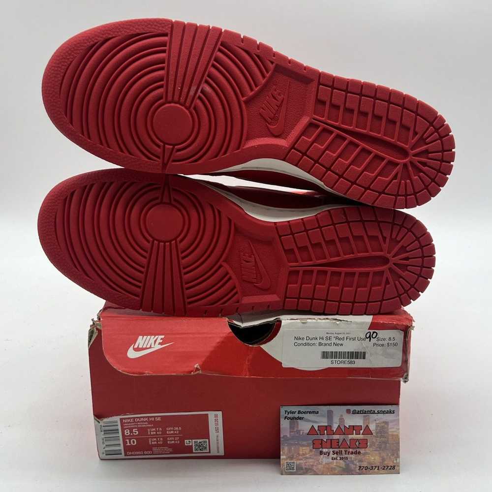 Nike Nike dunk high first use pack university red - image 7