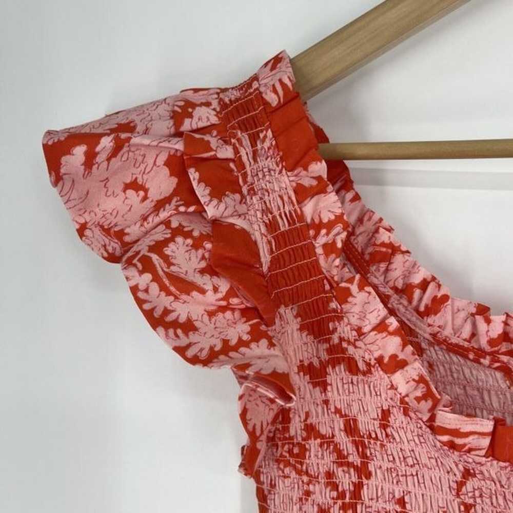 Tuckernuck Dress Size Small Pink Midi Scarlet Toi… - image 5