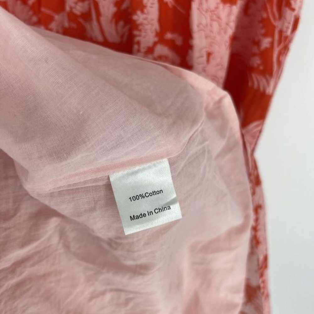 Tuckernuck Dress Size Small Pink Midi Scarlet Toi… - image 9