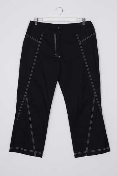 Taking Shape Black Contrast Stitch Pants 14 by Rel