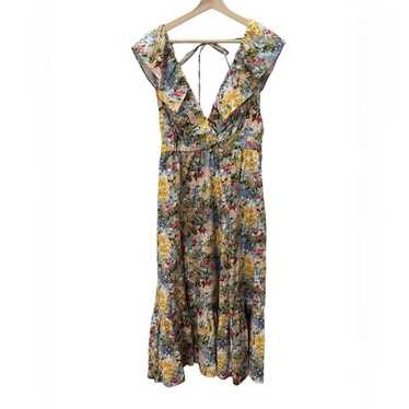 EUC Reformation Reina Dress Countryside Floral Mid