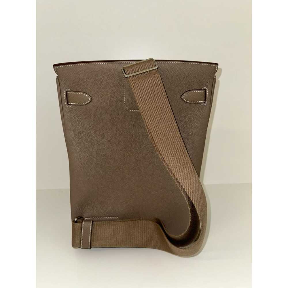 Hermès Hac à dos leather backpack - image 5