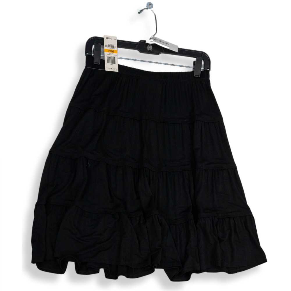 NWT Style&co. Womens Black Pleated Front Pull-On … - image 2