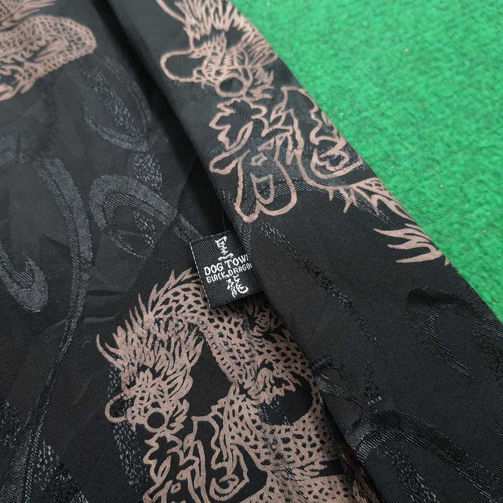 Dogtown DogTown Black Dragon Embroidery Shirt - image 5