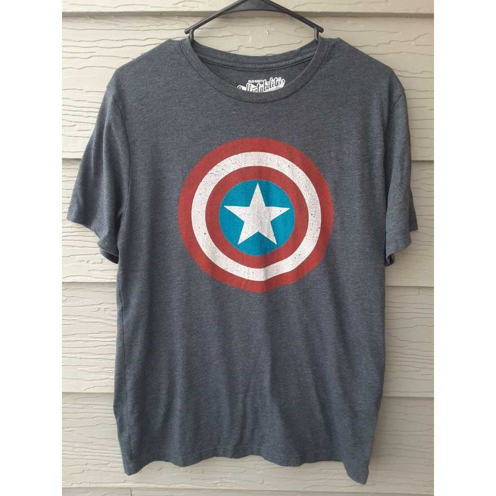 Old Navy Collectabilitees Men's M Marvel Captain … - image 2