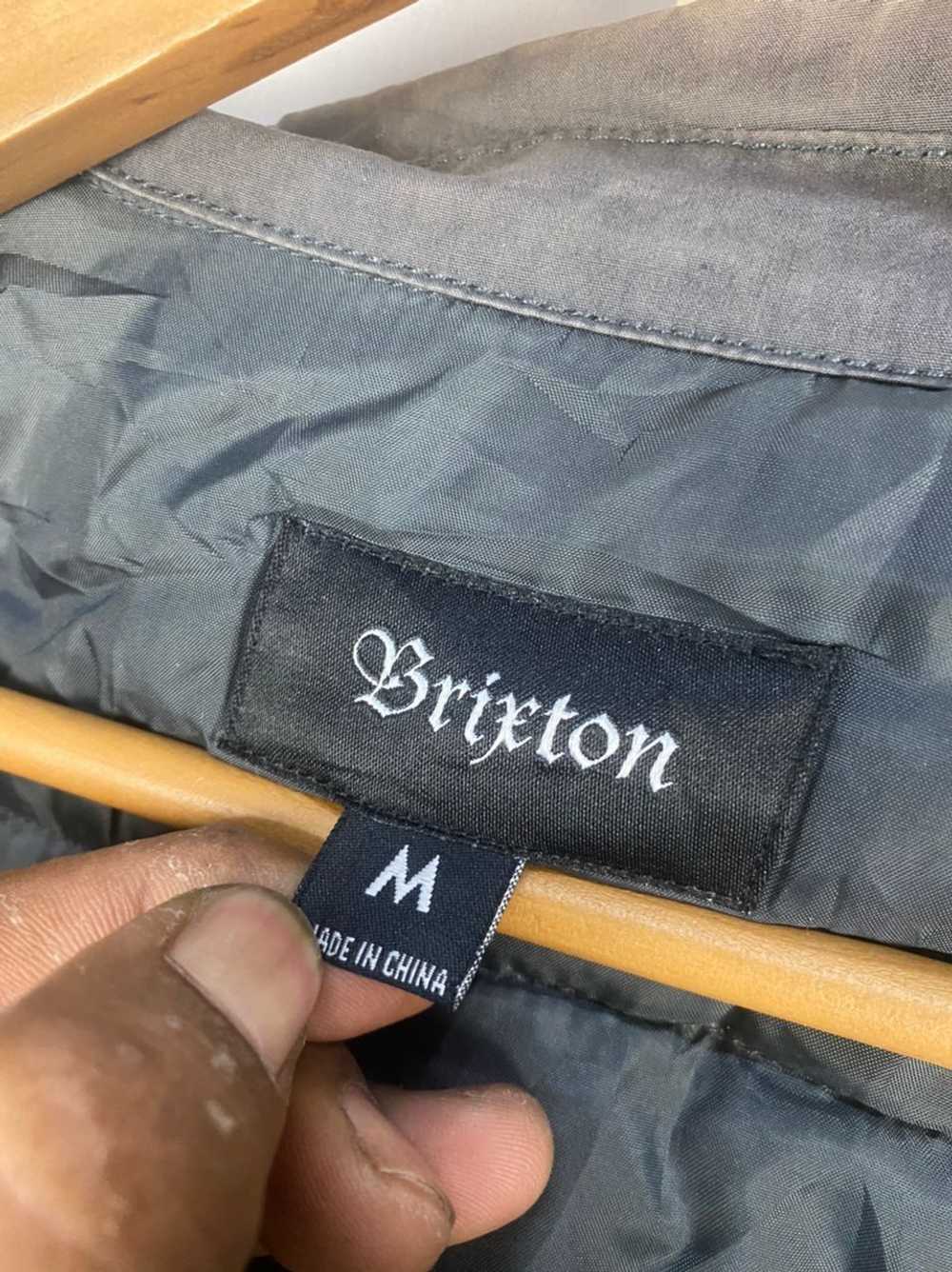 Brixton Brixton snap button quilted jacket - image 6