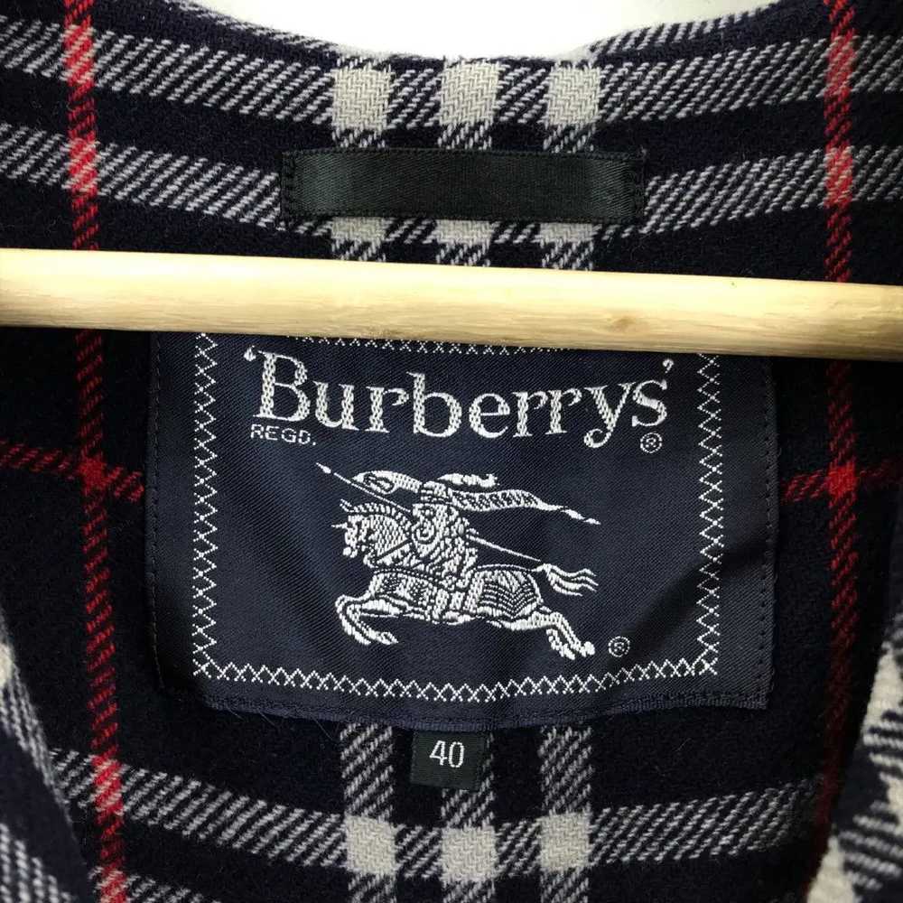 Burberry Vtg 90’ BURBERRY LONDON Nova Checks Duff… - image 3