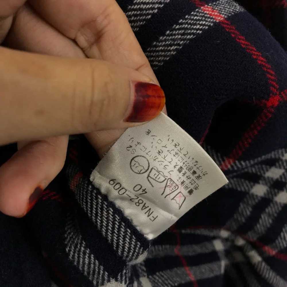 Burberry Vtg 90’ BURBERRY LONDON Nova Checks Duff… - image 6