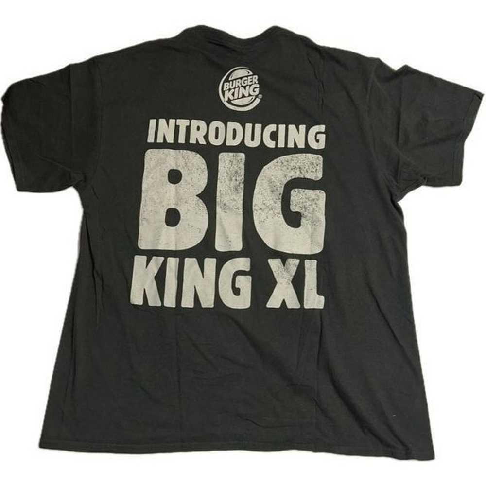 Burger King Staff/Promo T-Shirt Big King XL The K… - image 3
