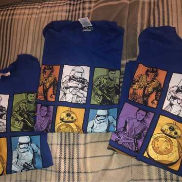 Set of 3 Disney shirts blue