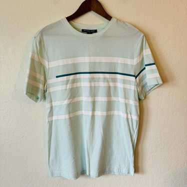 Michael Kors | baby blue stripe shirt