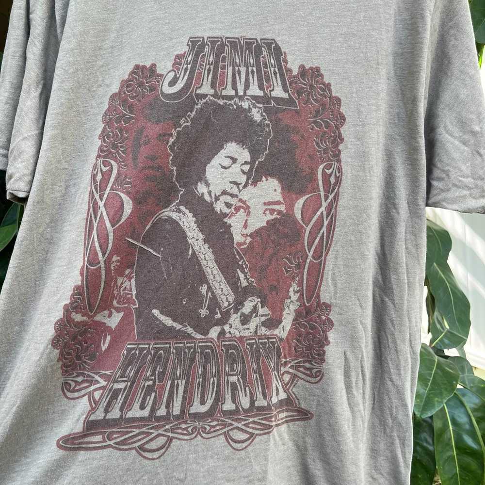 Jimi Hendrix graphic band t-shirt - image 2