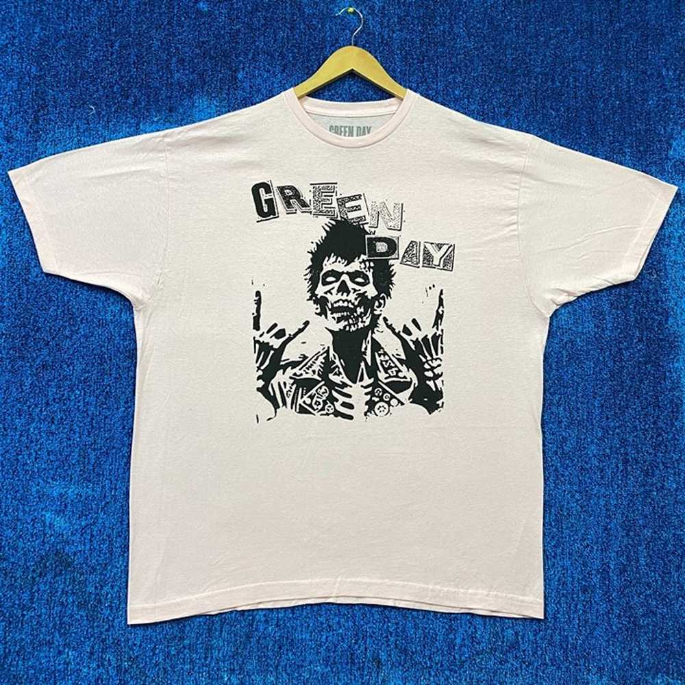 Green Day Rock T-shirt Size 3XL - image 1