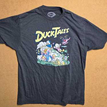 Disney Duck Tales T-Shirt Size Charcoal Dark Gray… - image 1