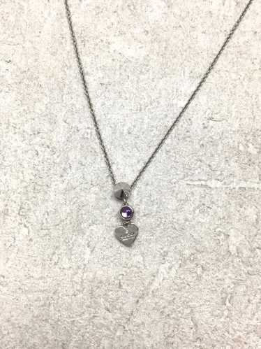 [Japan Used Necklace] Used Gucci Necklace/Silver/H