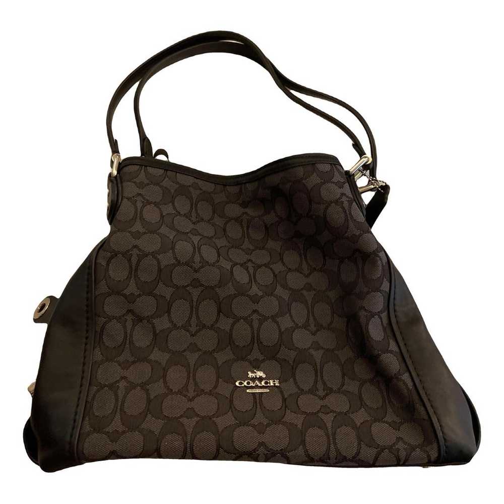 Coach Edie cloth handbag - image 1