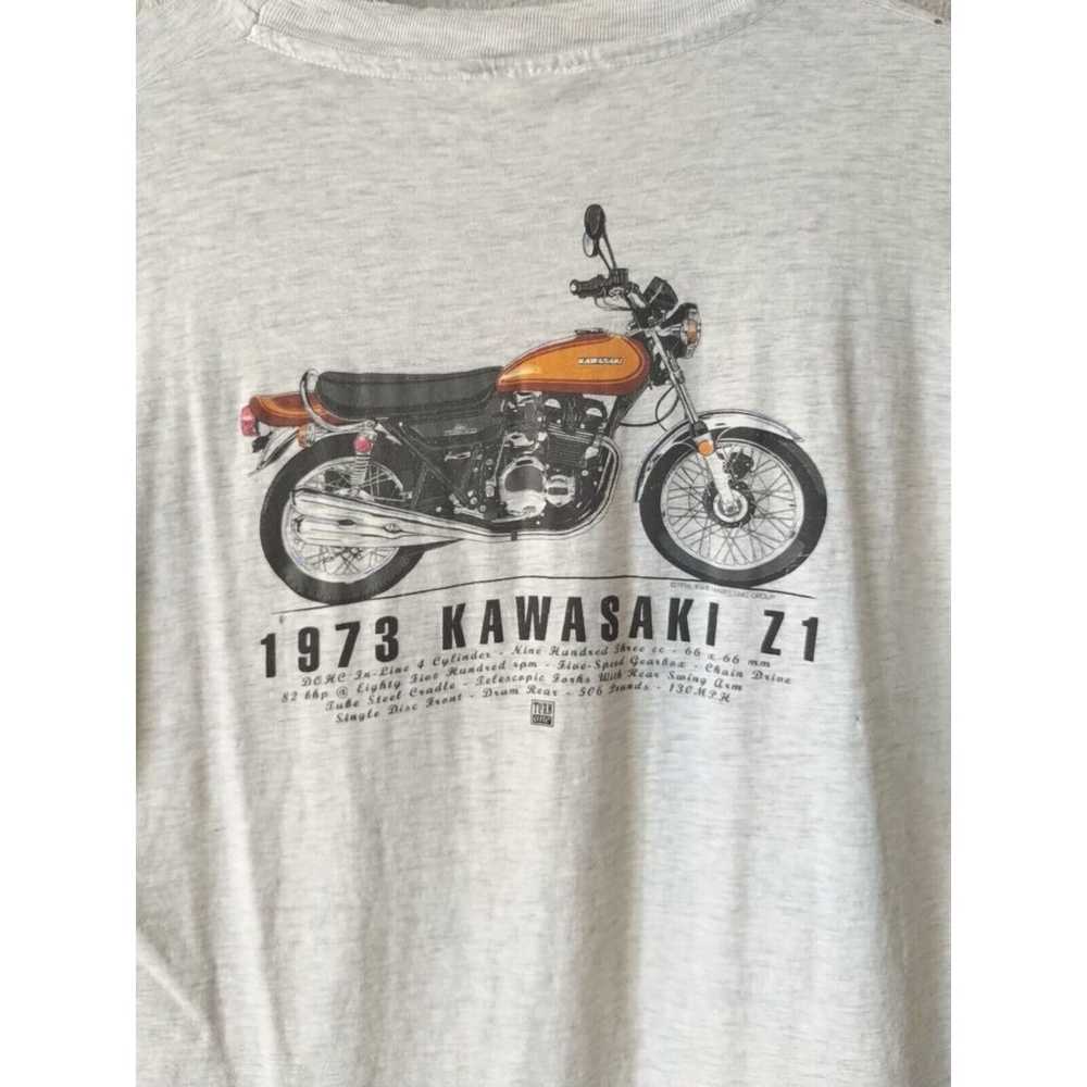 Vintage Turn One Single Stitch 1973 Kawasaki Z1 H… - image 2