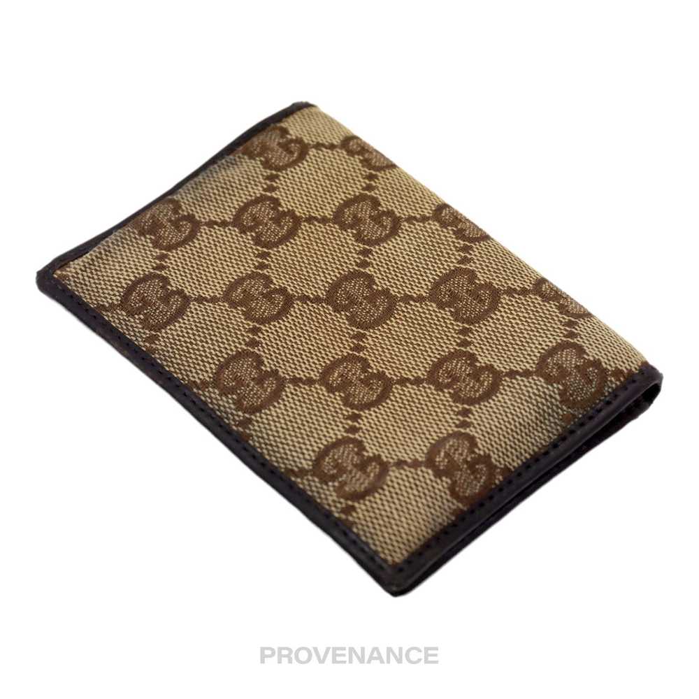 Gucci 🔴 Gucci Card Wallet - GG Canvas Brown - image 4