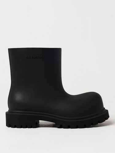 Balenciaga Balenciaga Flat Ankle Boots Woman Black