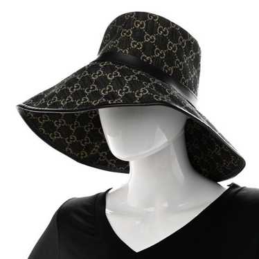 Gucci hat wide-brimmed with - Gem