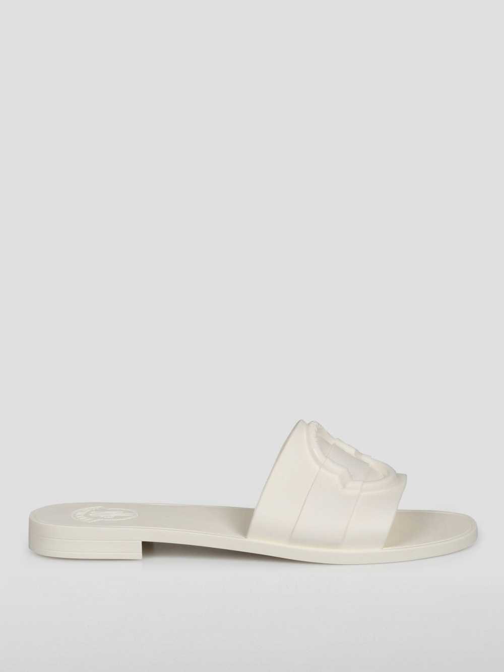 Moncler Moncler Flat Sandals Woman White - image 1