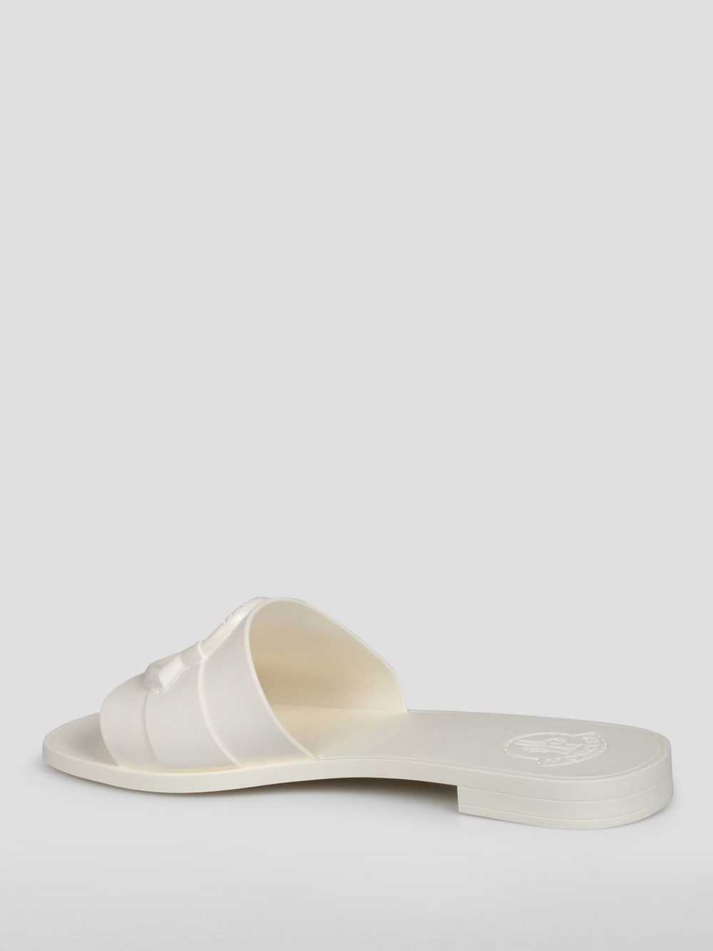 Moncler Moncler Flat Sandals Woman White - image 3