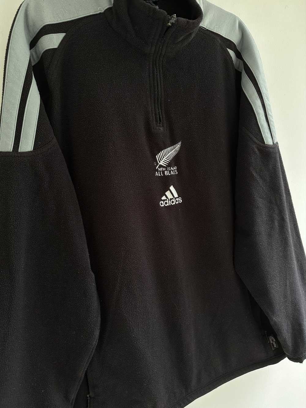 Adidas Adidas fleece all blacks vintage - image 2