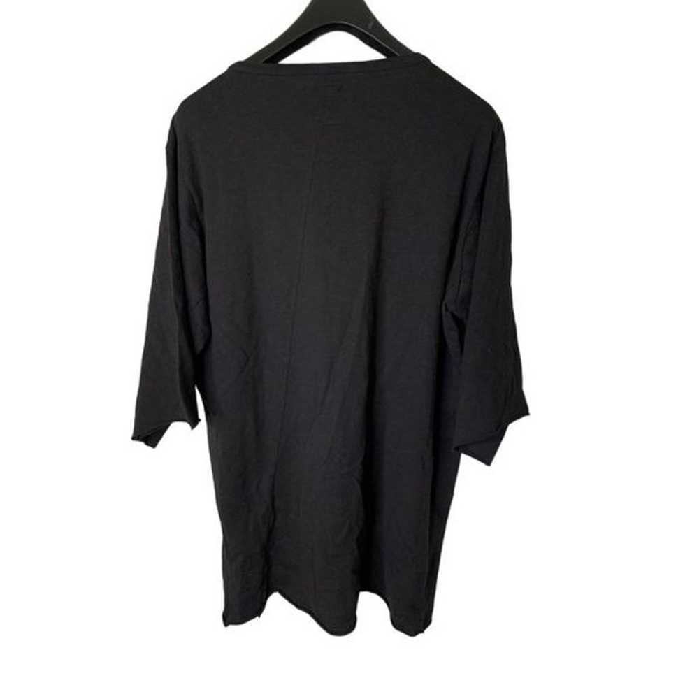 Thom Krom oversized t shirt black men's size large - image 2