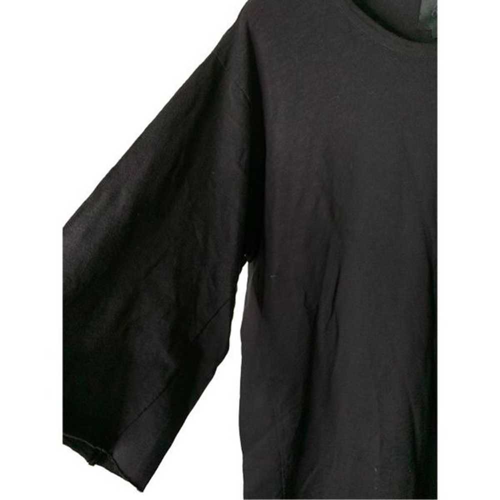 Thom Krom oversized t shirt black men's size large - image 6