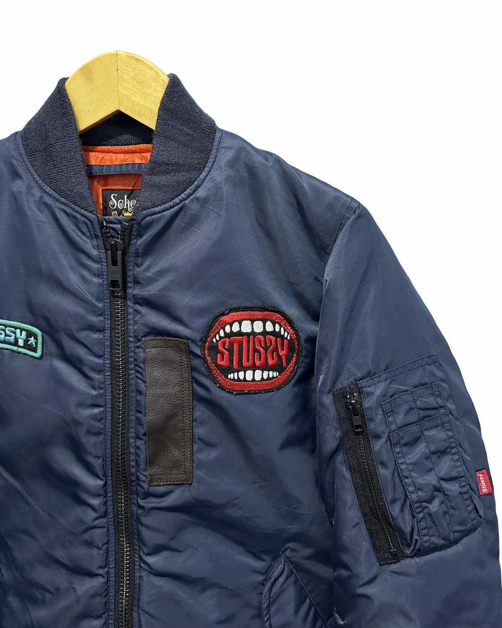 Bomber Jacket × Schott × Stussy Stussy x Schott 2… - image 2