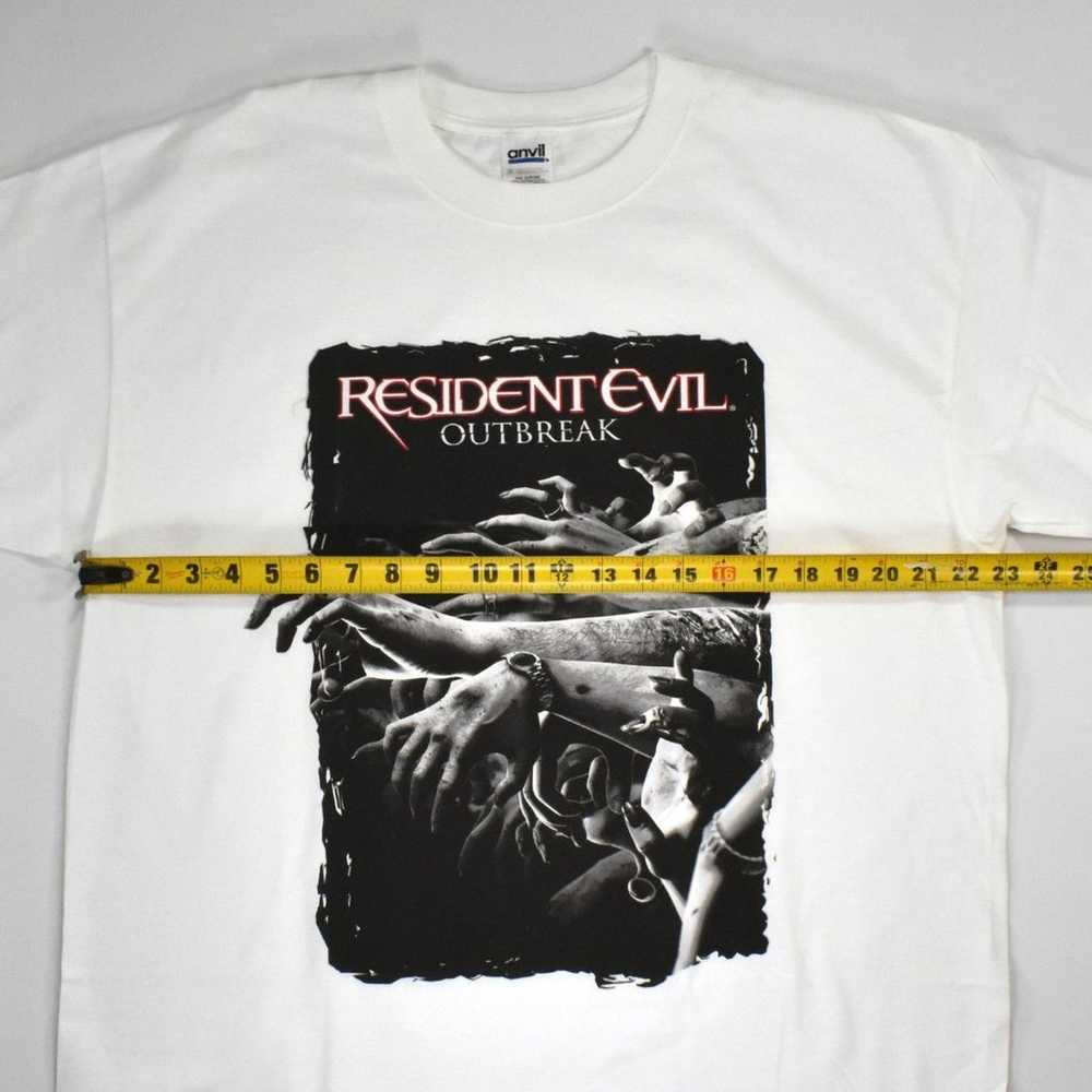 Vintage Y2K Capcom Resident Evil Outbreak Promo T… - image 5