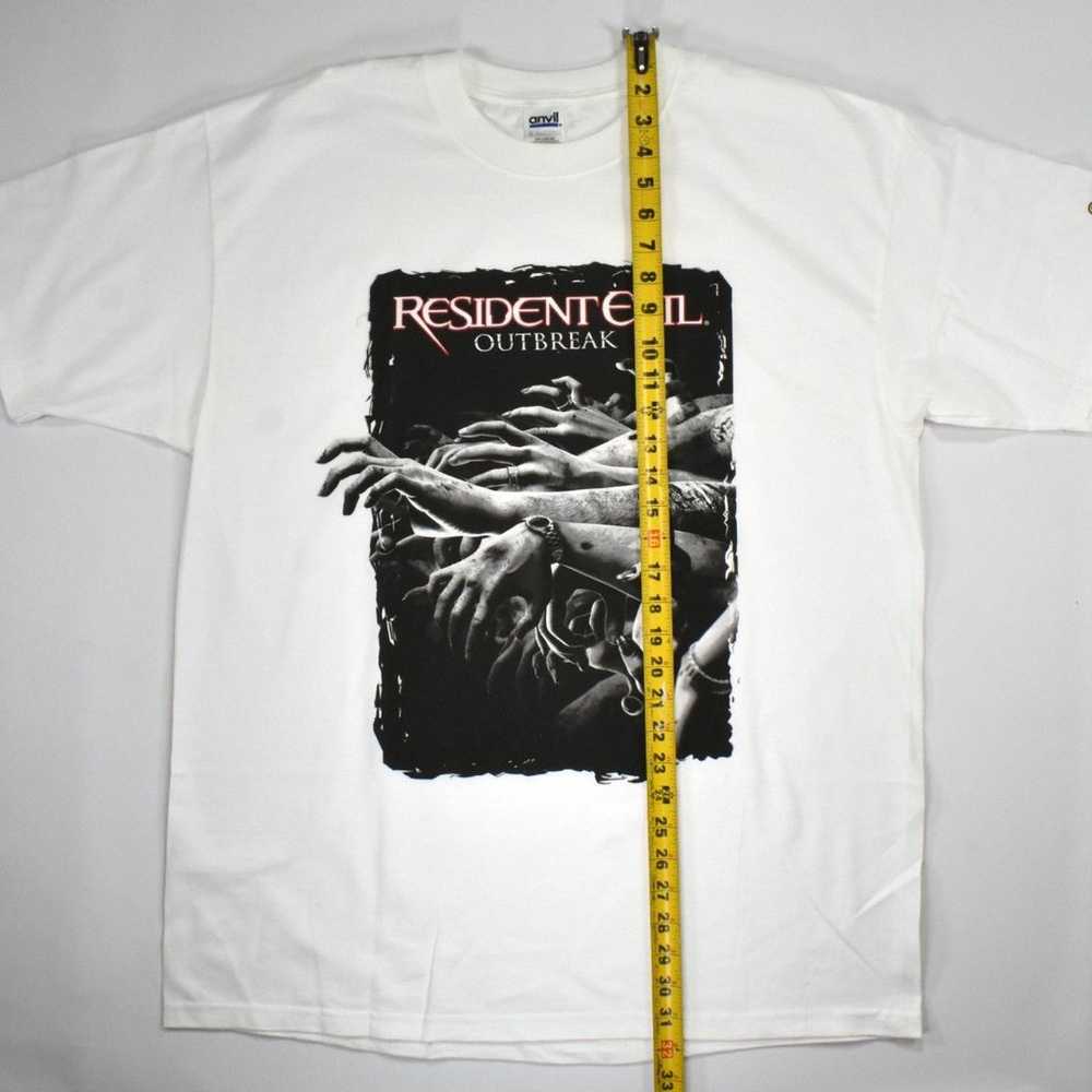 Vintage Y2K Capcom Resident Evil Outbreak Promo T… - image 6