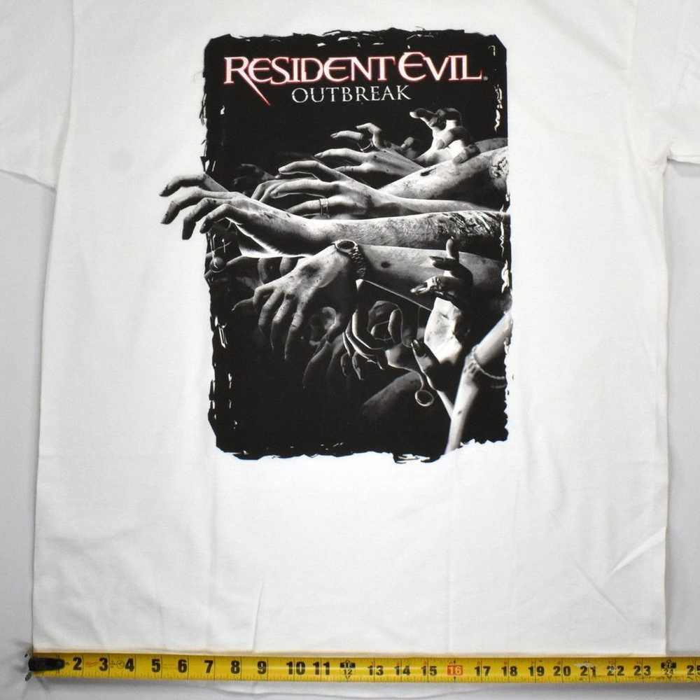 Vintage Y2K Capcom Resident Evil Outbreak Promo T… - image 8